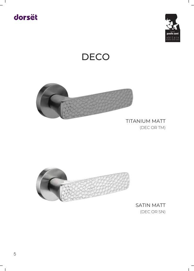 Dorset / Farretto Handles Collection - Page 012