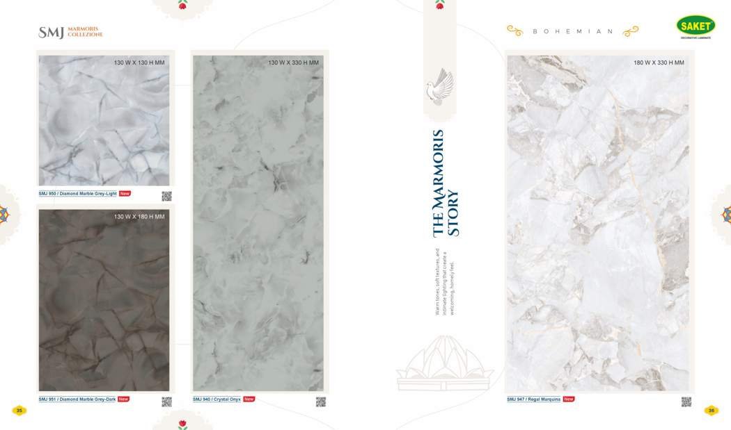 Saket 0.8mm Laminate Collection - Page 018