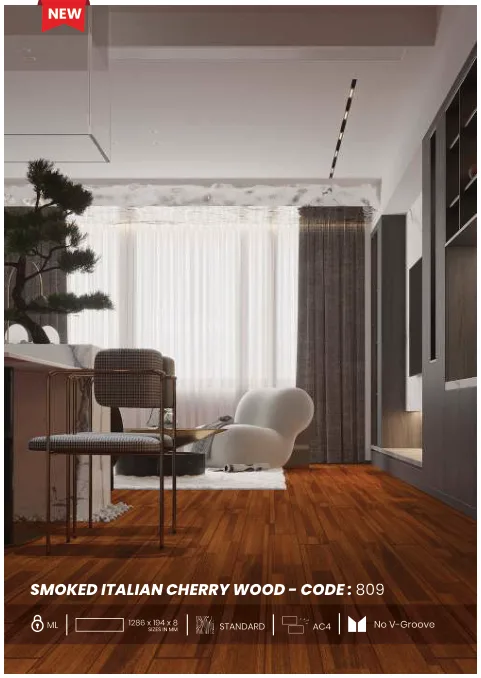 Royale Touche Floors SMOKED ITALIAN CHERRY WOOD