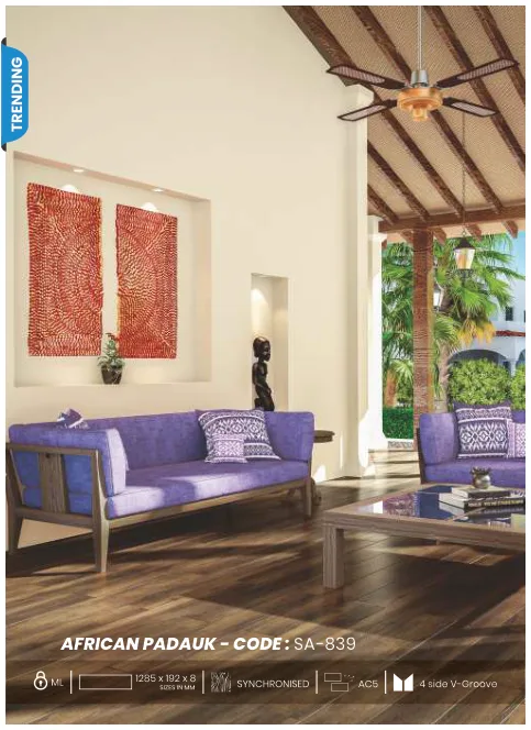 Royale Touche Floors AFRICAN PADAUK