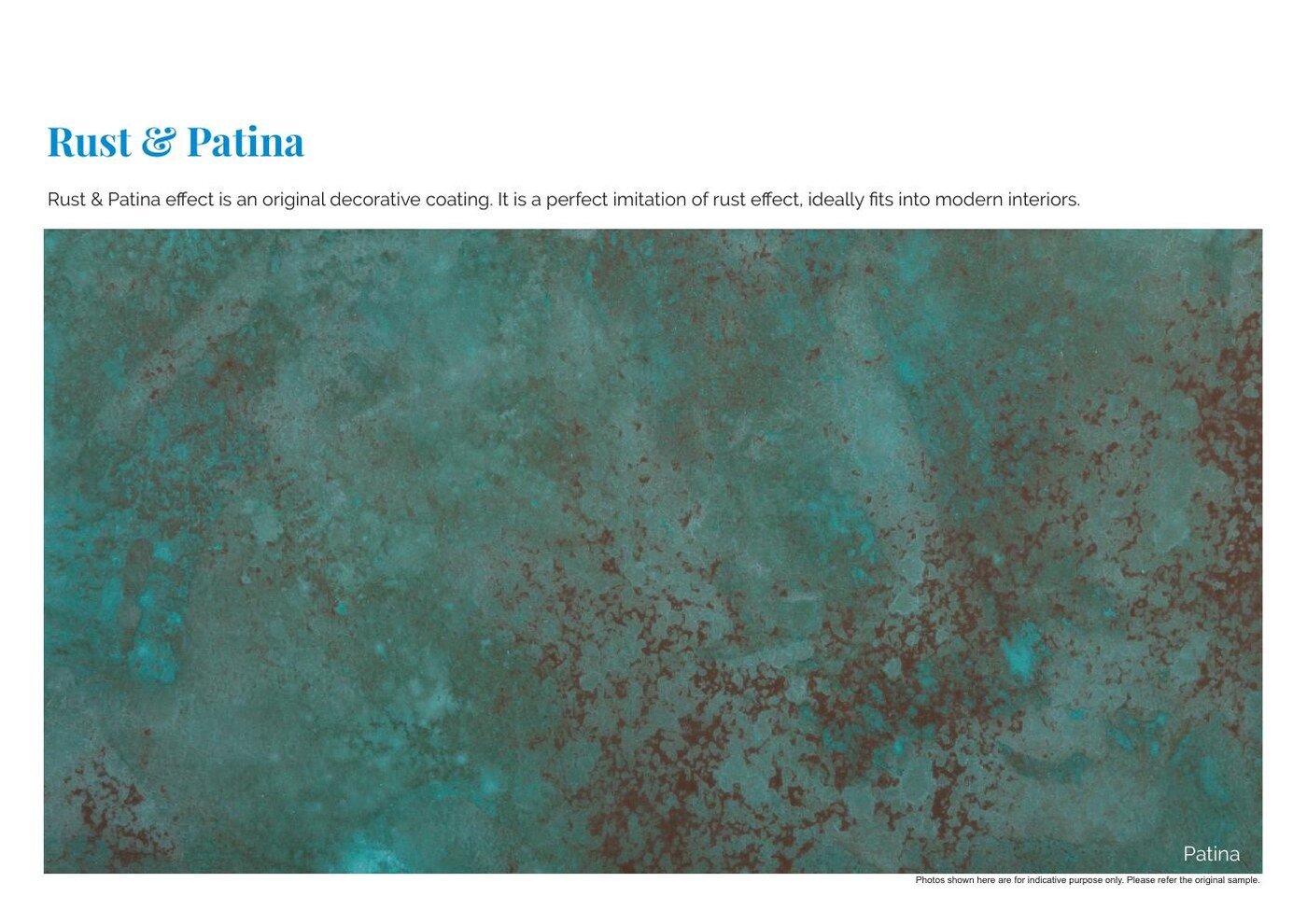 NeoCoats Rust & Patina
